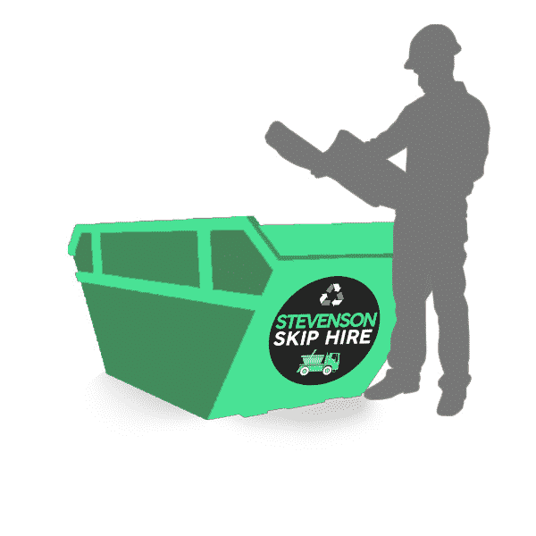 6 Yard skip illustration